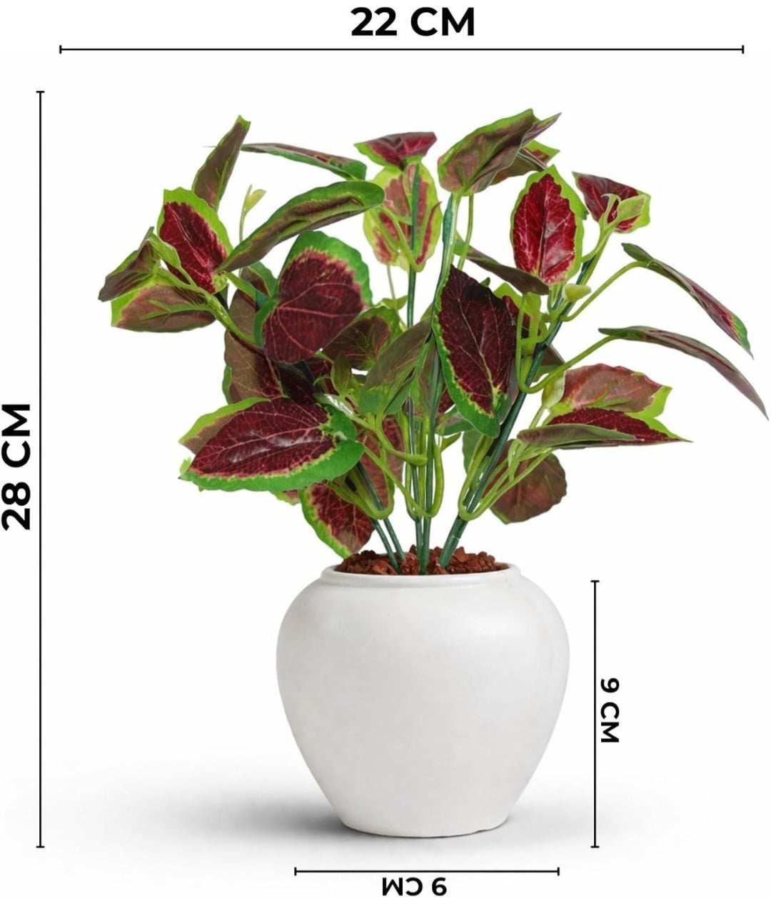 Yarma Artificial Plants: Ideal for Home Office Decor in Bedrooms, Living Rooms, and Balconies